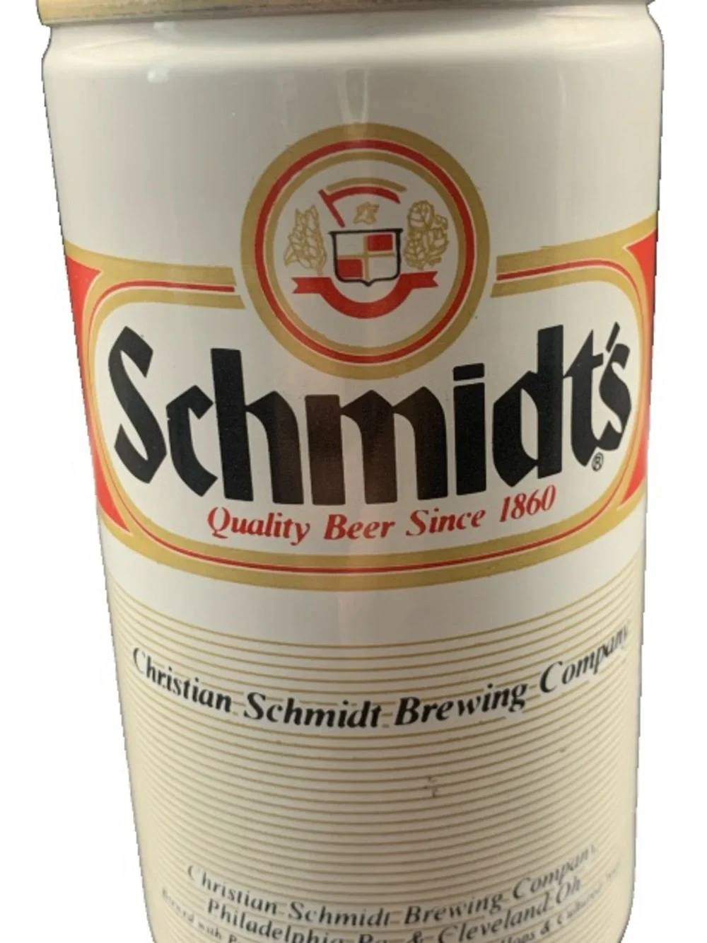 Vintage Beer Can Schmidt's Christian Schmidt Brewing Pull Tab Empty